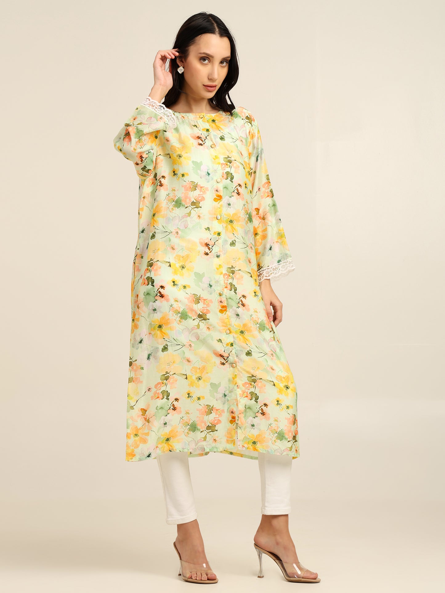 Petal Haze Kurta Set