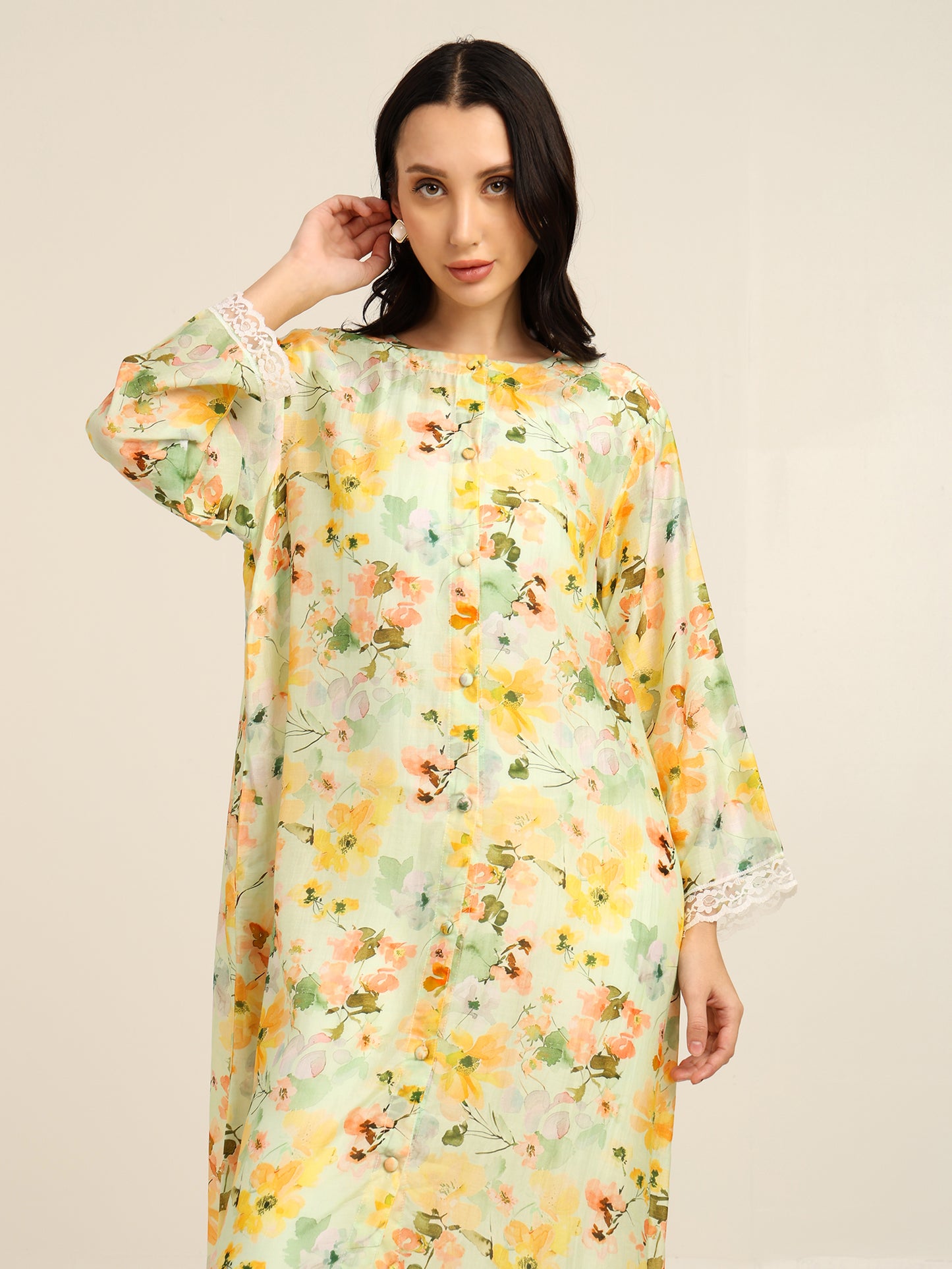 Petal Haze Kurta Set