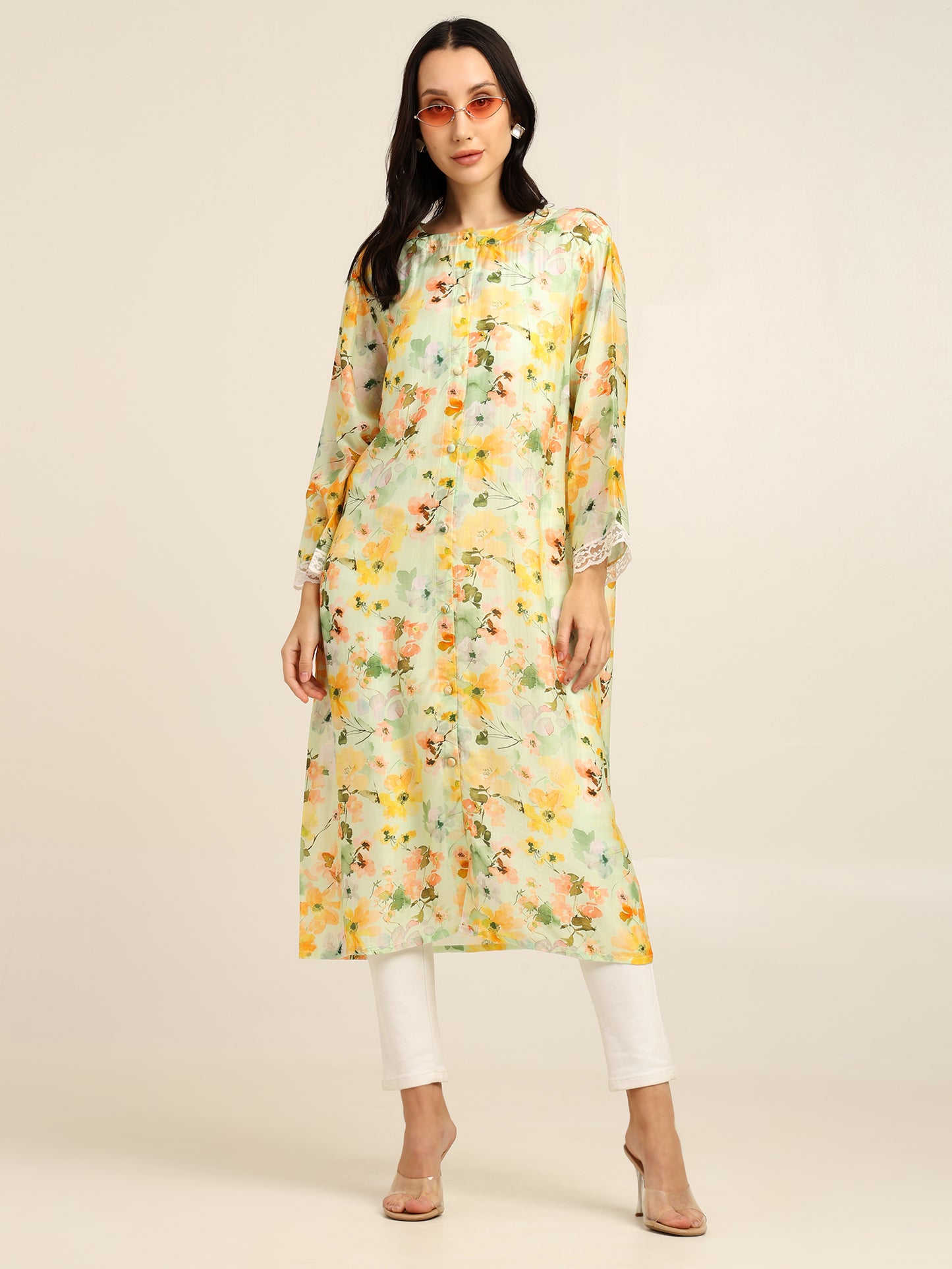Petal Haze Kurta Set