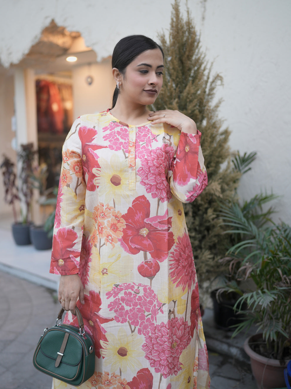Sunset Bloom Kurti Sets