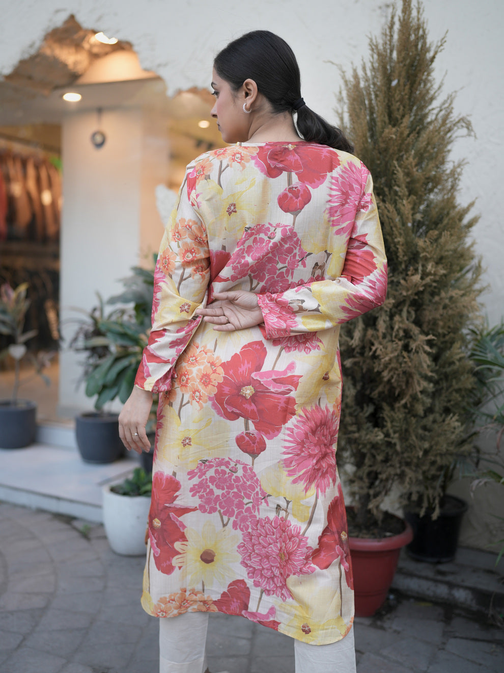 Sunset Bloom Kurti Sets