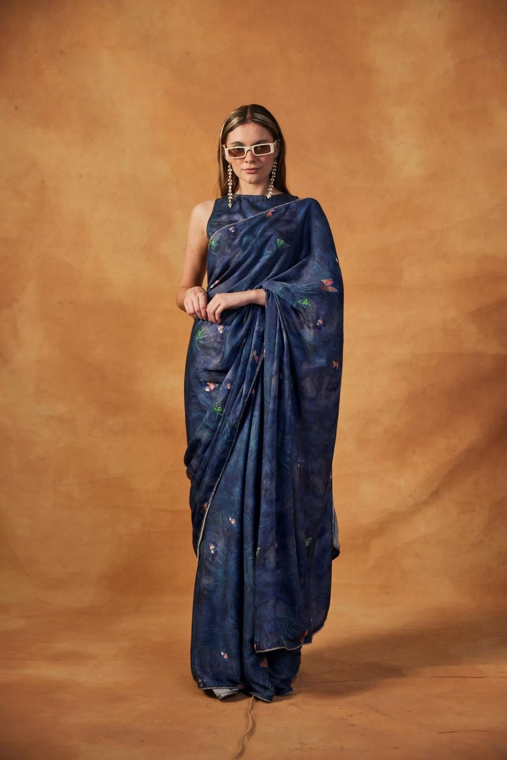 Starry Night Saree
