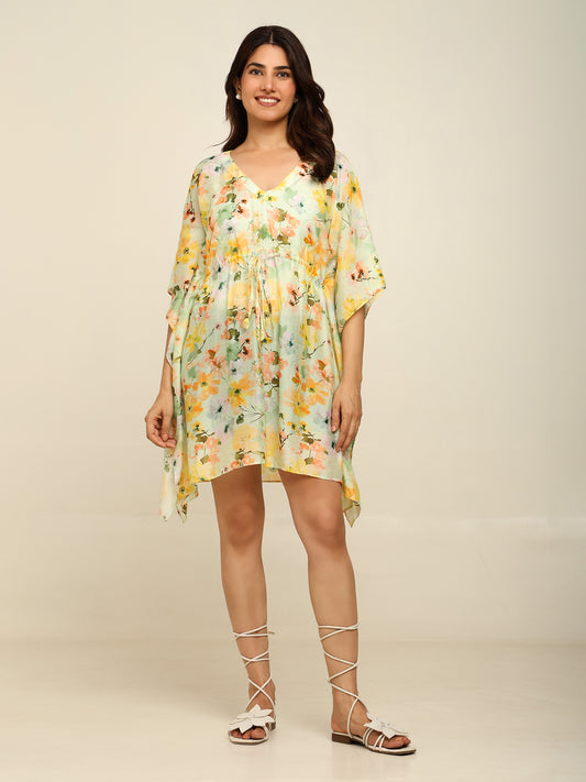 Green Short Kaftan