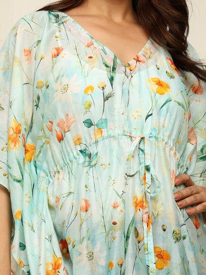 Blue Short Kaftan