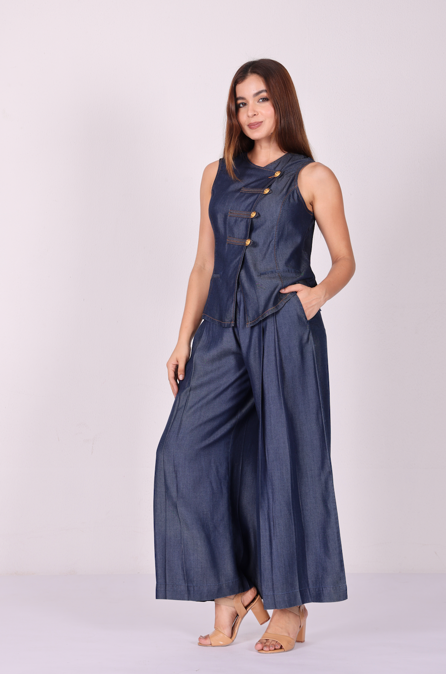 Indigo Atelier Tencel Co-Ord Set
