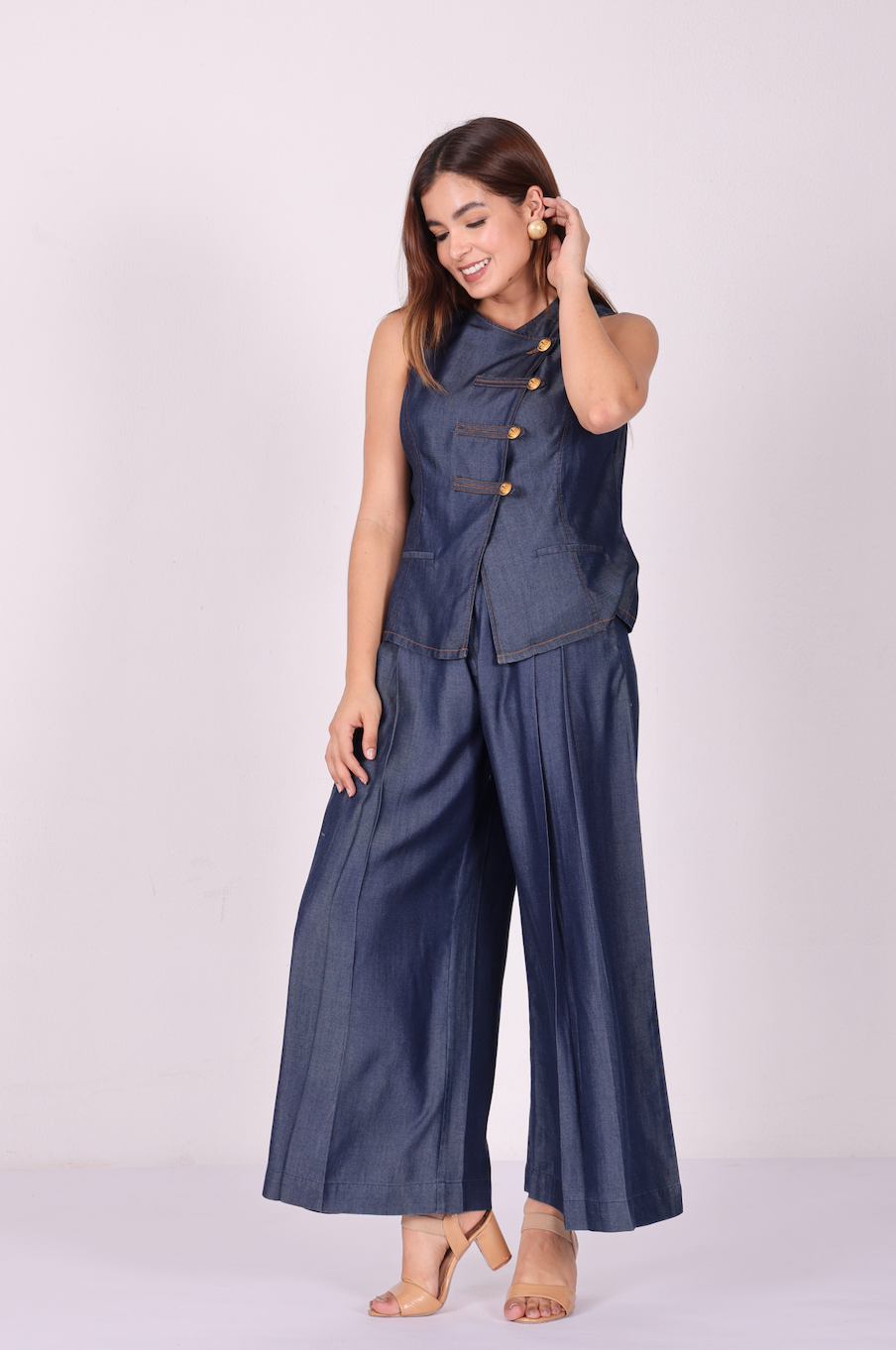 Indigo Atelier Tencel Co-Ord Set