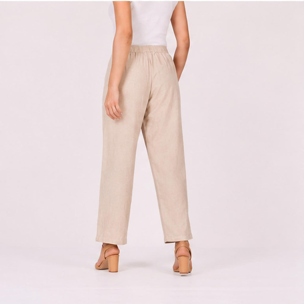 The Everyday Linen Pants – Beige