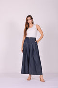 Indigo Flow Tencel Denim Pants
